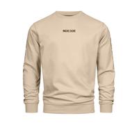 Indicode Hommes INKorbin Sweatshirt | Sweat col Rond Irish Cream L