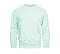 Indicode Hommes Holt Sweatshirt | Sweat avec Poignets côtelés Quiet Wave L