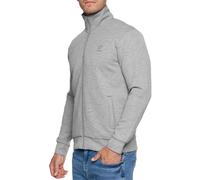 Sweat-shirt Indicode pour hommes pull INSharpis zippé col montant