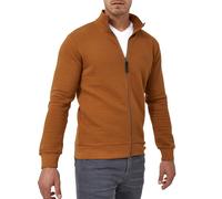 Sweat-shirt Indicode pour hommes tricot bermie pull col montant fermeture éclair