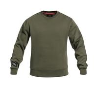 Sweat-shirt Label Backprint Alpha Industries - Dark Olive 3XL