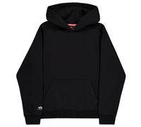 Sweat-shirt Label Backprint Hoodie Alpha Industries - Black XXL