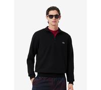 Sweat-shirt Lacoste à col montant demi-zip noir pur - XL