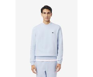 Sweat-shirt Lacoste Cotton Eco Logo bleu pastel - XL