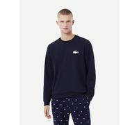 Sweat-shirt Lacoste Fleece Lounge bleu marine - XS