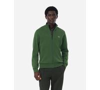 Sweat-shirt Lacoste Regular Fit en molleton à fermeture éclair complète vert - M