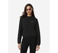 Sweat-shirt Lacoste Relaxed Fit Fleece Crew noir pur femme - 46