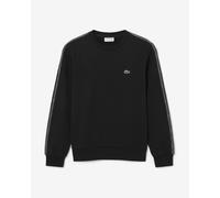 Sweat-shirt Lacoste Stripe Band Fleece noir - M