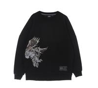 Sweat-shirt leger a col rond pour hommes Golden Owl Crewneck Noir BLACK L
