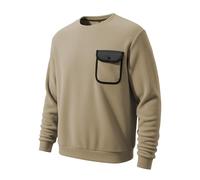 Sweat-shirt léger pour homme et hiver. Le nouveau sweat-shirt à capuche en polaire de couleur unie à col rond pour homme et femme en automne et en hiver est livré avec une poche sur les vêtements pour