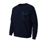 Sweat-shirt léger pour homme et hiver. Le nouveau sweat-shirt à capuche en polaire de couleur unie à col rond pour homme et femme en automne et en hiver est livré avec une poche sur les vêtements pour