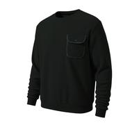 Sweat-shirt léger pour homme et hiver. Le nouveau sweat-shirt à capuche en polaire de couleur unie à col rond pour homme et femme en automne et en hiver est livré avec une poche sur les vêtements pour