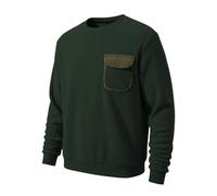 Sweat-shirt léger pour homme et hiver. Le nouveau sweat-shirt à capuche en polaire de couleur unie à col rond pour homme et femme en automne et en hiver est livré avec une poche sur les vêtements pour