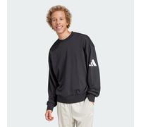 Adidas Sweatshirt Homme Essentials Lose FIT Three Bar Noir/Blanc M