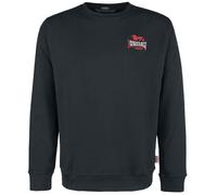 Sweat-shirt - LONSDALE LONDON - Lympstone - Noir - Manches longues - Col classique XXXL