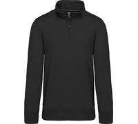 Sweat-Shirt Lourd 300 G - Col Zippé - K487 - K487 - Noir