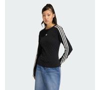 SWEAT-SHIRT MAILLE PICOTS UNIE SLIM ADIDAS ORIGINALS Black L