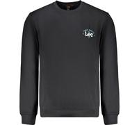 Sweat-shirt manches longues polaire col rond logo imprimé Lee : Taille - S Taille : S