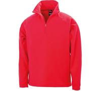 Sweat-shirt micropolaire Result col zippé - Rouge XXXL