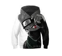 Sweat-shirt - MOBIGARLAN - Naruto - Imprimé 3D - Capuche - Manches longues XS