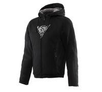 Dainese Sweat à capuche moto Bovisa Furry avec protections – Noir Taille 50 Homme