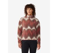 Sweat-shirt Mountain Hardwear Novelty Microchill Half Zip rose marron blanc femme - XS
