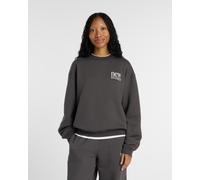 Sweat-shirt New Balance Reimagined Fleece Crew gris foncé femme - S