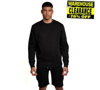 Jus Cranwood Hommes Décontracté Mode Créateur Pull Col Rond Noir