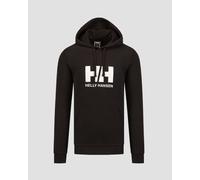 Sweat-shirt Noir Pour Hommes Helly Hansen Hh Logo Hoodie 33977-990