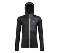 Sweat-shirt Ortovox Fleece Hoody W pour femme M corbeau noir