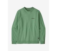 Patagonia - Sweat à col rond - Fitz Roy Icon Uprisal Crew Sweatshirt Ellwood Green en Coton - Taille L - Vert Vert L