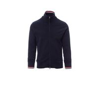 Sweat-shirt PAYPER Maverick 2.0 - Homme - Bleu marine - Fermeture éclair easy zip - Bord-côte XS