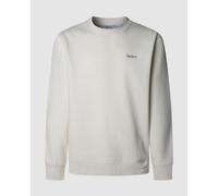 Sweat-shirt Pepe Jeans Macbeth Small Logo blanc - S