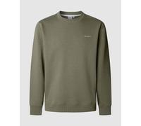 Sweat-shirt Pepe Jeans Macbeth Small Logo vert canne - L