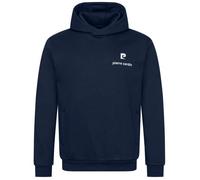 Sweat-Shirt Polaire A Capuche Bleu Marine Pierre Cardin Pour Homme M