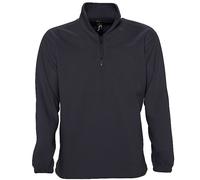 Sweat Shirt Polaire Col Zippé - 56000 - Gris Anthracite