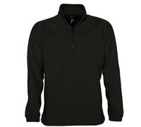Sweat Shirt Polaire Col Zippé - 56000 - Noir