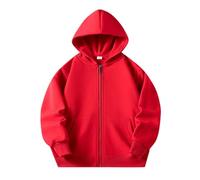 Sweat-Shirt pour Enfant Blouse Streetwear Sportwear Zippé Veste Polaire Doublée Hoodie Col Rond Sport Mode Vêtements Vêtement Hiver Chaud Super Douce et Chaude Confortable Harajuku Pull Fille