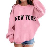 Sweat-Shirt pour Enfant Confortable Elégant Sportswear Mignon Imprimé Cartoon Tie-Dye Pulls Vêtement Hiver Chaud Veste Fourrée Blouson Doublé Fille et Ado 7-14 Ans