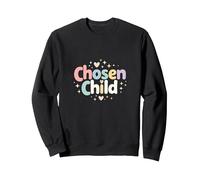 Sweat-Shirt pour Enfant « Favorite Daughter Chosen » Sweatshirt, Unisexe pour Adultes, Noir, XL