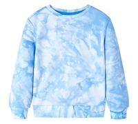 Sweat-shirt pour enfants bleu doux 116 vidaXL