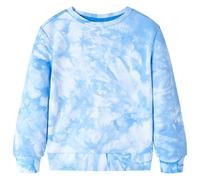 Sweat-shirt pour Enfants Vêtement Tout-petits Filles Garçons Bleu Doux 116 vidaX