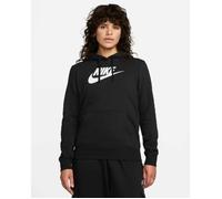 NIKE DQ5775-010 W NSW Club FLC GX STD PO HDY Sweatshirt Femme Noir Blanc Taille XL