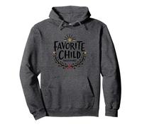 Sweat-Shirt pour Fille préférée | Lauréat du Prix de l'enfant préféré Sweat à Capuche, Unisexe pour Adultes, Chiné Foncé, M
