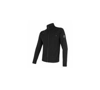 Sweat-shirt pour homme Sensor Merino Wool Upper Entièrement Zippé L noir