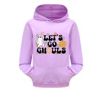 Sweat-Shirt pour Tout-Petit Fille Enfant garçon Fille Halloween Manches Longues imprimé Dessin animé Chaud Pull à Capuche Hauts Enfants Filles Pull à Capuche n16