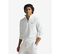 Sweat-shirt Ralph Lauren Double Maille Half Zip blanc - XL