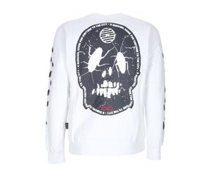 Sweat-shirt Rank Crewneck pour hommes blanc WHITE L