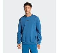 ADIDAS PERFORMANCE Sweat de sport 'Designed For Training' bleu foncé / noir, Taille S