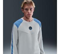 Sweat-shirt ras-du-cou en Fleece Nike City Side pour homme Photon Dust/University Blue M